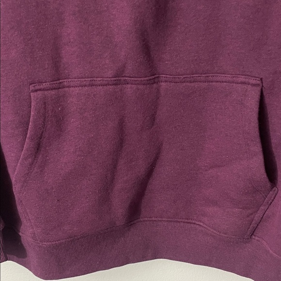 Danskin Women's Size M Oversized Crewneck with Pocket Purple / Z8 - Picture 7 of 11